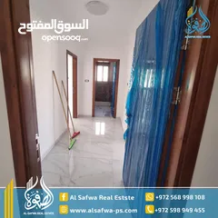  2 شقق جديده مميزة للايجار سوبر ديلوكس ام الشرايط قرب قاعات دير طريف الايجار سنوي