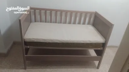  3 تخت بيبي من ايكيا