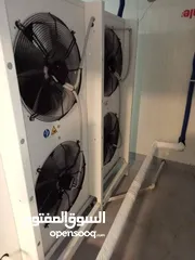  15 غرف تبريد و تجميد مستودعات تبريد ثلاجات مولات و سوبر شيلارات تكييف مركزي انفاق تجميد مصاعد صناعية