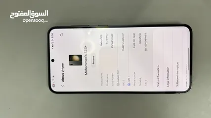  5 جهاز s23 بلس بحالة ممتازه