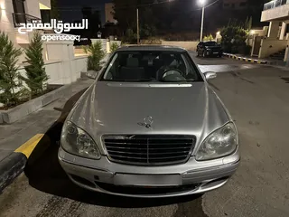  7 مرسيدس غواصة 350S للبيع موديل 2003 لون سلفر