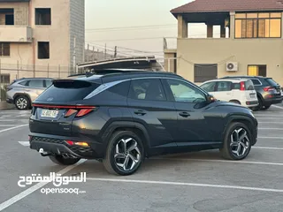  5 هونداي توسان/2022 Plug In فل الفل فتحة سقف بانوراما  4x4 ///271Hp   ( Haybrid) 1600cc
