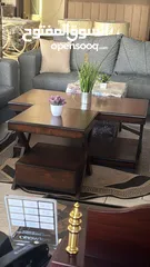  1 طاولات لغرف الضيوف خشب زان