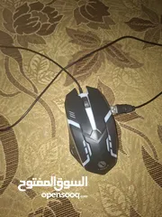  4 ماوس وكيبورد للبيع سلكيه مضيئه،،،،،،،  ،،