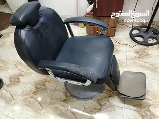  2 كرسي حلاقة رجالي مع جك