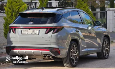  2 هنداي توسان ان لاين فتحه بنورما . هايبرد بلج ان 4×4.