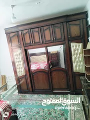  1 غرفه نوم بحالة ممتازة مع اضافات تفصيل وليس تجاري بسعر لقطه بسبب السفر