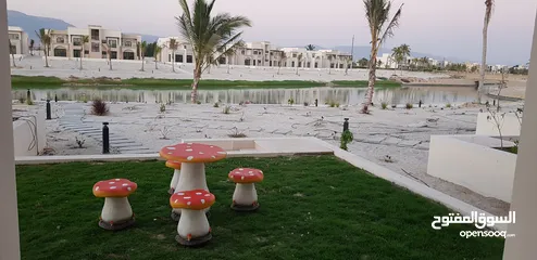  2 شاليه فاخره في منتجع هوانا - حمام سباحه منطقه ألعاب اطفال luxury chalet in salalah