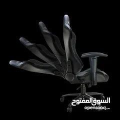  4 كرسي جيمنغ مريح لساعات اللعب الطويلة لون اسود  Dragon War Gaming Chair GC-003 السعر شامل التوصيل