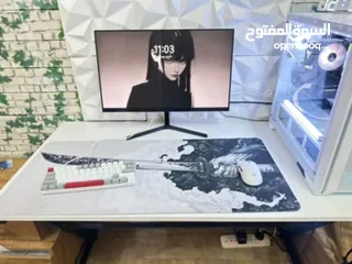  7 مكتب جيمنج مزود ب اضاءة RGB ملونه مع ريموت تحكم بسعر 38دينار شامل التوصيل لجميع المحافظات  لحقوا عرض