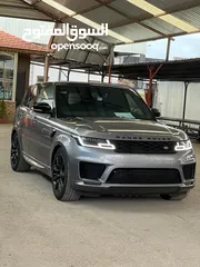  1 للبيع رينج روفر سبورت 2020 plug in مالك واحد فقط بألمانيا وصيانة الشركة  مواصفات وإضافات خاصة