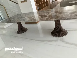  2 Marble Dinning Table