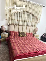  9 غرفة نوم خشب 5 قطع بحالة الجديد