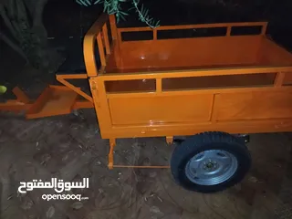  4 ترولية فرامة شبه جديدة استخدام يومين