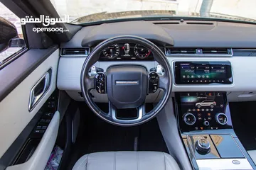  8 Range Rover Velar 2018 R Dynamic   السيارة وارد الشركة و قطعت مسافة 63,000 كم فقط