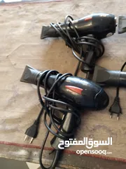  1 سشوار ايطالي عدد 4 و ستريت