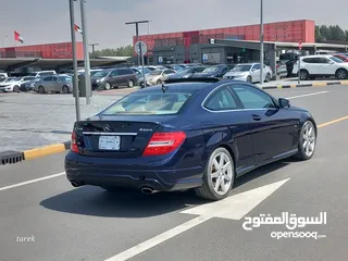  7 مرسيدس C350 كوبيه بحاله ممتازه اعلى مواصفات جاهزه للتسجيل والاستخدام