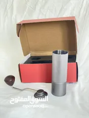  1 مطحنة قهوة يدويه ستاينلس ستيل