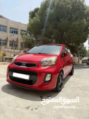  13 كيا بيكانتو 2016 للبيع اوتمات بنزين ماتور 1250 جنط مغنيسيوم تحكم ستيرنك   السيارة بالصلاة على النبي