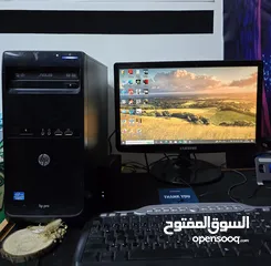  1 جهاز كمبيوتر (HP Core i3-3240) للبيع