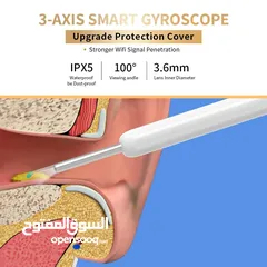  10 جهاز اداة منظار مع كاميرا تنظيف الاذن الذكي كاميره تنظيف و فحص الاذن