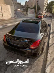  9 مرسيدس c200 AMG موديل 2016 ماطور 2000 تيبرو  أسود ولا جرام بوية السيارة بحالة الشركة بيت لحم  جوال