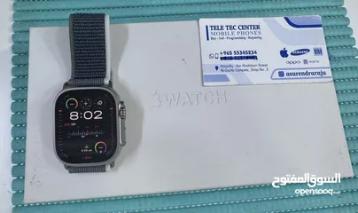  2 Apple Watch Ultra 2 49MM (GPS+Cellular) Titanium Used!