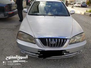  1 افانتي/2006/فيها صوت كرنك/امغيره الساجه ااخلفيه مع الجناح اليمين