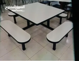  6 اثاث مشكل  كرسي  طاولة