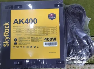  1 باور سبلاي مزود طاقه جيمنج لأجهزة الكومبيوتر بقدرة 400 واط SKYROCK 400W DESKTOP GAMING POWER SUPPLY