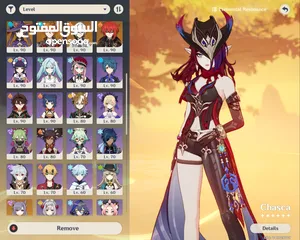  2 حساب قنشن امباكت f2p للبيع رانك 60 للبيع