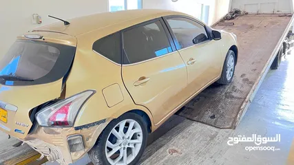  3 Nissan Tida 1.8 2015 قطع غيار