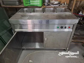  9 عده مطعم بحاله ممتازه