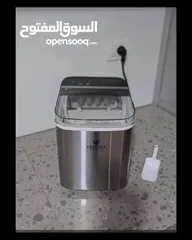  6 جهاز صانع الثلج السريع الاصلي الحجم الكبير ماركة كريستال العالمية CRYSTELSانتاج 16 كلو  ثلج في اليوم