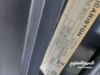  4 فرن بلد ان كهرباء نوع ارستون إيطالي حجم 90×50 لون سلفر مستخدم بحاله ممتازه ومكفول