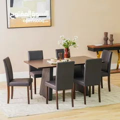  1 Dining table with 6 chairs from Danube home