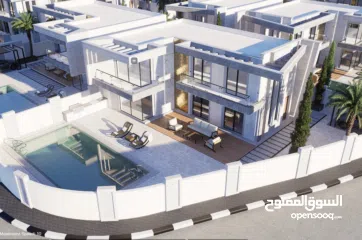  2 فيلا مستقله للبيع بوابة اريحا