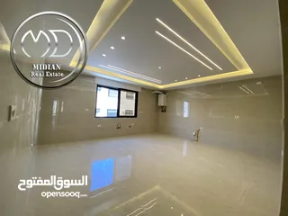  10 شقق أرضية وطوابق مكررة وأخير مع روف للبيع في خلدا مساحات 160م & 250م تشطيبات وديكورات سوبر ديلوكس