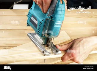  1 TOTAL BRAND: Jigsaw machine wood cutting carpenter