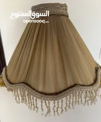  2 Handmade ceiling lamp shade for bedroom غطاء مصباح السقف لغرفة النوم شغل يدوي مستعمل بحالة ممتازة