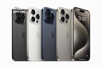  4 مستخدم بحالة الجديد متوفر بعدة ألوان ايفون 15 برو // iPhone 15 pro 256G used