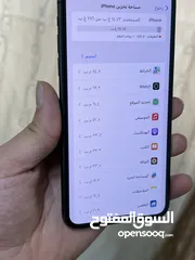  6 ايفون 11 برو ماكس بحالة الوكاله ذاكرة 256  الجهاز نظيف ولا نقرة