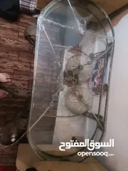  2 طاولة حديد