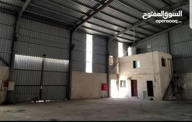  1 هنجر للإيجار - ترخيص صناعات خفيفه - في منطقة الرجيب