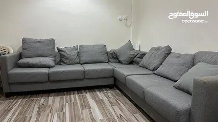  2 NEAT SOFA SET EXCELLENT QUALITY WITH PILLOWS BRAND BANTA