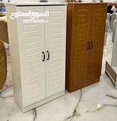  3 خزانة احذيه خشبيه وليست بلاستيك توفرت ب 3 الوان على طلبكم ومتل ما عودناكم السعر على العرض استغلوه يل