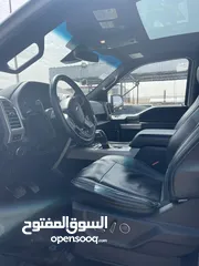  14 فورد F150 لون سلفر7جيد بدون حادث فقط دهان