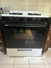  2 فرن ادميرال امريكي بحاله ممتازة 4 عيون مع فرن تيفال وشواية