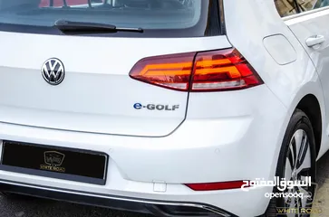  4 Volkswagen E-golf 2019  السيارات بحالة ممتازة جدا و ممشى ما يقارب ال 25,000  كم