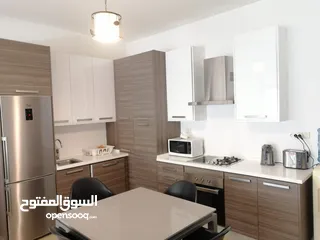  19 شقة مفروشة للايجار في عبدون #ارضيه  .. عفش فخم مع بلكونة